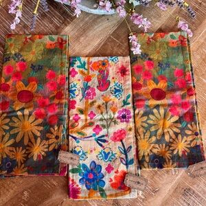 Natural Life Kitchen Towels x 3 NWT